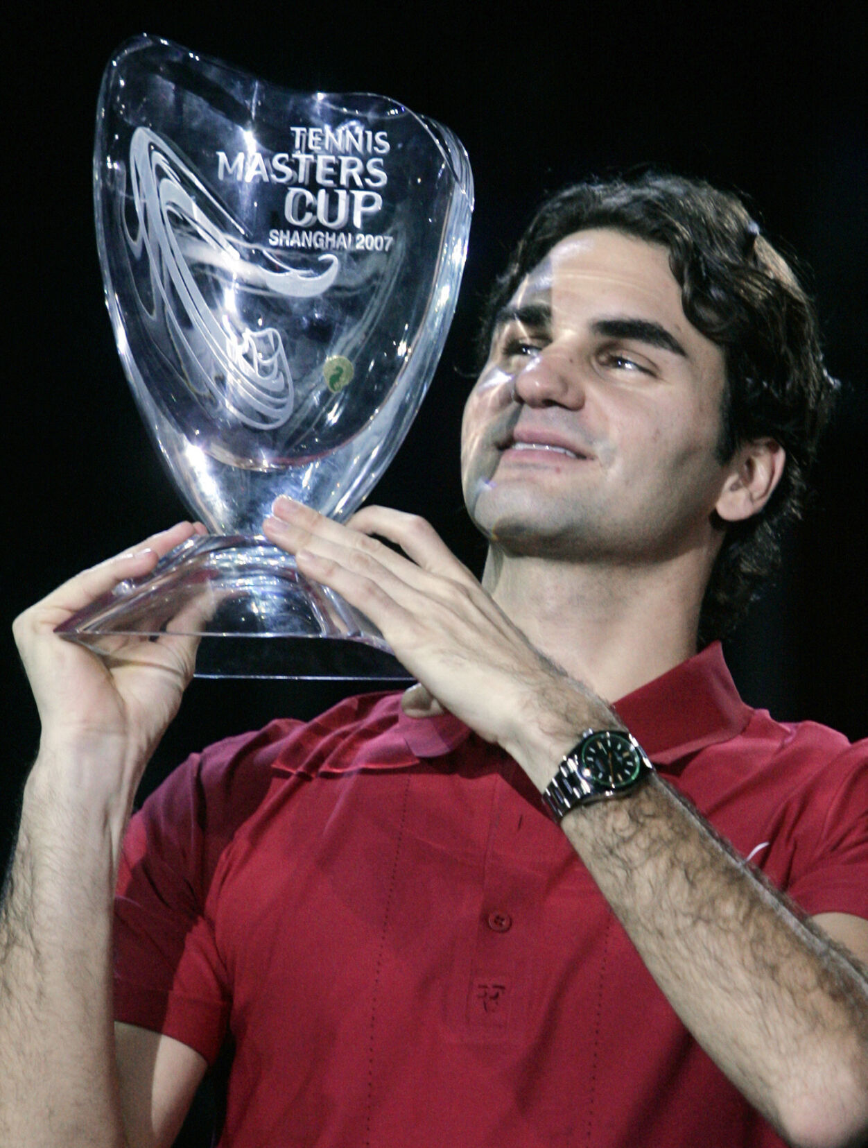 2007: Top-ranked Roger Federer wins his fourth Masters Cup title in five years